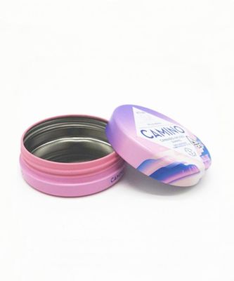 Imballaggio gommoso resistente dei prodotti di Tin Boxes With Lids CBD del giro del bambino