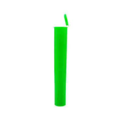 Tubo Pop Top a prova di bambini per sigarette pre-roll Tubo Pop Top nero personalizzato