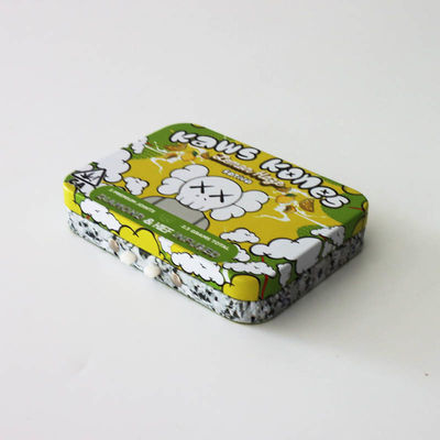 Metallo ermetico Tin Childproof Tin Box della sigaretta per uso dei coni delle caramelle alla menta