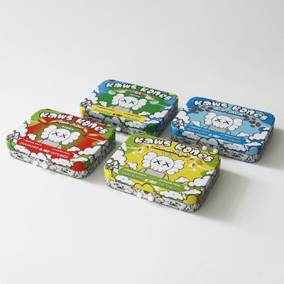 Bambino opaco o lucido Tin Box resistente con l'inserzione del silicio per 5pcs Preroll