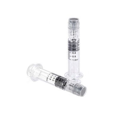 1 ml 2,25 ml 3 ml 5 ml Siringa di borosilicato preriempita Seringa di plastica metallica Seringa Luer Lock 5 ml Seringa di vetro 1 ml