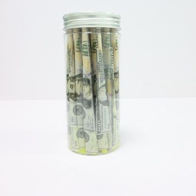Pre-roll coni di fumo facile e conveniente carta stampata su misura sbiancata e non sbiancata