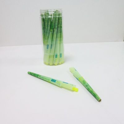 Pre-roll coni di fumo facile e conveniente carta stampata su misura sbiancata e non sbiancata