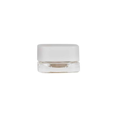 5 ml Vaso di vetro a concentrazione quadrata Vaso a cubo a prova di bambini