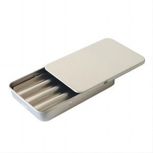 Preroll convenienti Cigarota Stagno metallico di latta per un deposito duraturo e elegante