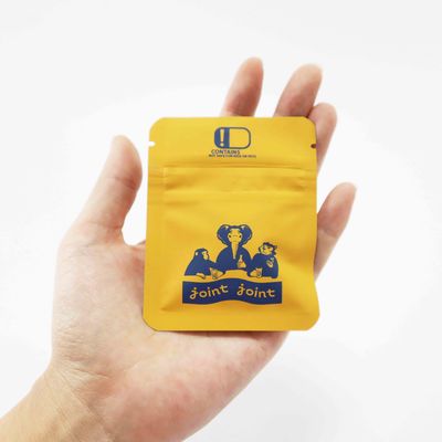 Sacchetto di sacchetto Mylar a prova di odore e chiusura anti-bambino