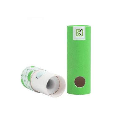 Imballaggio in tubo di carta per cartucce di vaping a protezione contro i bambini 510
