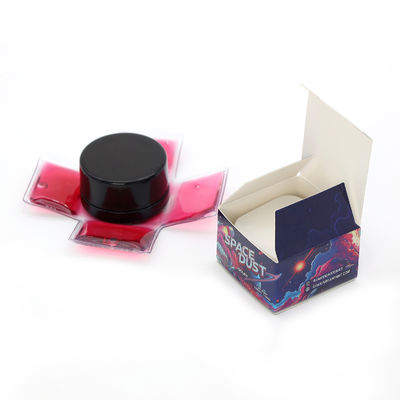 Custom Printing Private logo Color Printing Foldable Mini Paper Box for Concentrate Jar Product Packaging with Ice Pack