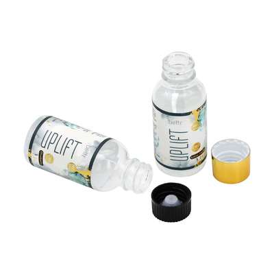 Concentrato per cosmetici con logo personalizzato Bottiglia di olio di vetro da 30 ml