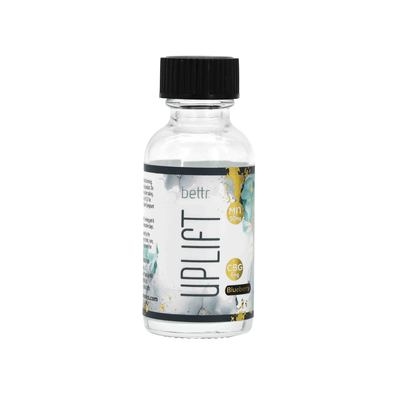 Flacone rotondo da 30 ml in vetro per cosmetici per la cura della pelle con olio essenziale ed etichetta