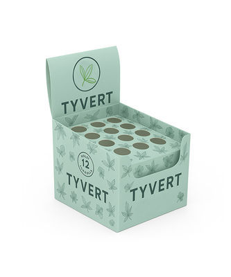 Display personalizzati in cartone per tubi pop top