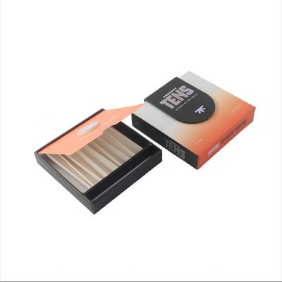 10 confezioni a prova di bambini confezioni in cartone magnetico prearrotolato personalizzato